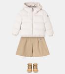 Пуховик Cascar Moncler Enfant, Light Beige - фото 2