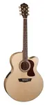 Акустическая электрогитара Washburn J40SCE Heritage 40 серии Jumbo - фото