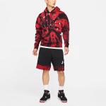 Толстовка Air Jordan Legacy AJ6 Printing Fleece Pullover Gym Red, черный - фото 3