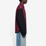 Рубашка женская Balenciaga, красный - фото 4