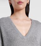 Кашемировый топ Jardin des Orangers, Med Greymelange - фото 4