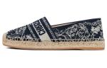 Эспадрильи женские Dior Granville, сине-белый - фото