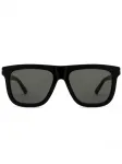 Солнцезащитные очки с логотипом Gucci Eyewear, черный - фото