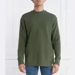 Свитер обычного кроя Calvin Klein, зеленый - фото