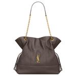 SAINT LAURENT Кожаная сумка тоут - фото