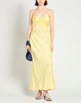 Макси платье Jil Sander, пастельно-желтый - фото 3