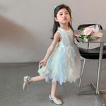 Платье для дошкольниц PROTECTCAMEL, синий - фото 3