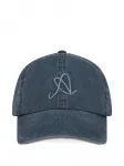 Бейсболка с логотипом Scribble Axel Arigato, синий - фото