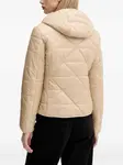 Стеганый пуховик с капюшоном HUGO, нейтральный - фото 2