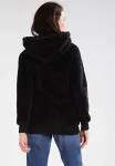 Толстовка с капюшоном "тедди" Urban Classics, Black - фото 3