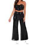 Бюстгальтер-труба Still Shining Sequin в черном цвете Main Strip - фото 3