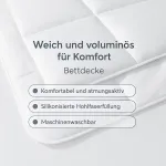 Одеяло стеганое, 100% микрофибра, 4 сезона, 155x220 см Yadetextil - фото 4