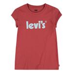 Футболка с коротким рукавом Levi's Basic, красный - фото