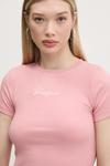 Футболка Guess Jeans, розовый - фото 4