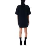 Платье-поло мини Alexander Wang, черный - фото 4