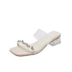 Шлепанцы женские Xingdiman, бежевый - фото 2