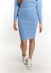 Юбка до колена myMo Midi, цвет Himmelblau - фото 3