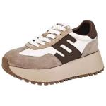 Кроссовки женские толстые низкие Daphne, черный - фото