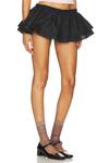 Микро мини-юбка-шорты Lille от Lovers And Friends, black - фото 2