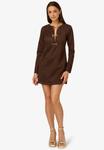 Платье Adrianna Papell Day dress, Dark Brown - фото 2