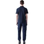 Мужская поло DESCENTE, синий - фото 11