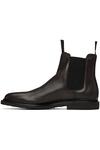Кожаные ботинки челси Common Projects, коричневый - фото 3