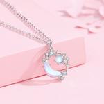 Стеклянный камень ожерелье Women's YINCHIE - фото 8