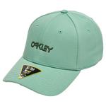 Бейсболка Oakley 6 Panel Stretch Metallic, зеленый - фото