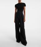 Боди из джерси Basile Khaite, черный - фото 2