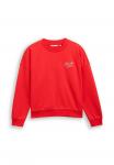 Толстовка TOM TAILOR DENIM Sweatshirt, Brilliant Red/Red - фото 5