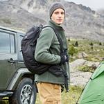 Флисовая куртка мужская Jeep, серый/синий - фото 8