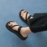 Шлепанцы женские Agsdon, хаки - фото 21