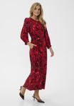 Платье Culture ELITHA LONG, Red Flower/Red - фото 2