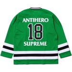 Джерси Antihero FW25 WEEK12 Ozzy для хоккея с шайбой унисекс Supreme, зеленый - фото 3