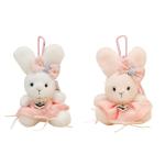 Whoops Плюшевый кулон с белым медвежонком 14 см - фото 2