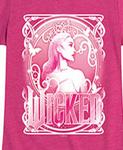 Футболка с рисунком «Глинда» для маленьких девочек Wicked, розовый - фото 3