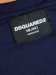 Футболка с нашивкой-логотипом Dsquared2, синий - фото 4
