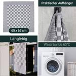 Кухонное полотенце Zollner 00000352 6er-Set, антрацит - фото 5