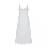Платье Pieces Vilde sleeveless long, белый - фото 4