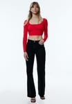 Топ EDITED Long sleeved top, Rot/Red - фото 2