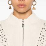 Бомбейский свитер PINKO, светло-бежевый - фото 7