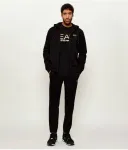 Толстовка regular fit Ea7, черный - фото 2