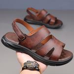 EGCHI Пляжные сандалии Men's Gray/Brown - фото 10