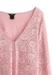 Кардиган Lindex Cardigan, Light Dusty Pink/Light Pink - фото 6