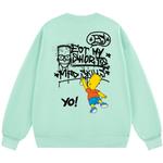 The Simpsons Толстовка унисекс «Симпсоны», Черный - фото 7