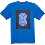 COACH Футболка мужская синяя - фото