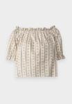Блуза VILAURA OFF SHOULDER VILA, молочный - фото 3