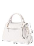 Сумочка GUESS NOELLE II LUXURY SATCHEL, White/Off white - фото 3