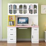 Стол 100 см с полками, европейский стиль, синий A-Style - фото 5