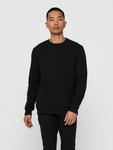 Свитер Only & Sons Regular fit Sweatshirt Ceres, черный - фото 2